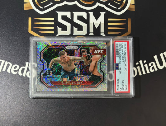 Dustin Poirier Premium Box Set PSA 10 /99 2021 Panini