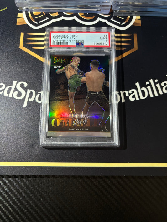 Sean O’Malley Artistic Selections PSA 9 2023 Select
